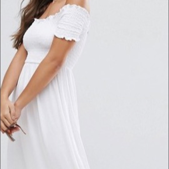 ASOS Dresses & Skirts - ASOS Off the Shoulder Maxi Dress